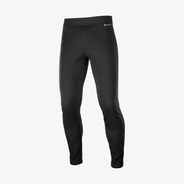 Calça Legging Salomon Gore Tex Infinium Windstopper Masculino Pretas | PT U02875